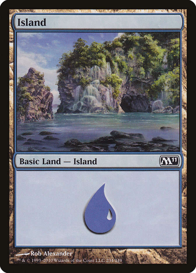 Island (234) [Magic 2011] MTG Single Magic: The Gathering | Red Claw Gaming