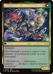 Exdeath, Void Warlock // Neo Exdeath, Dimension's End [FINAL FANTASY] MTG Single Magic: The Gathering | Red Claw Gaming