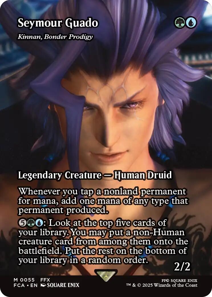 Seymour Guado - Kinnan, Bonder Prodigy (Showcase) [FINAL FANTASY : Through the Ages] MTG Single Magic: The Gathering | Red Claw Gaming