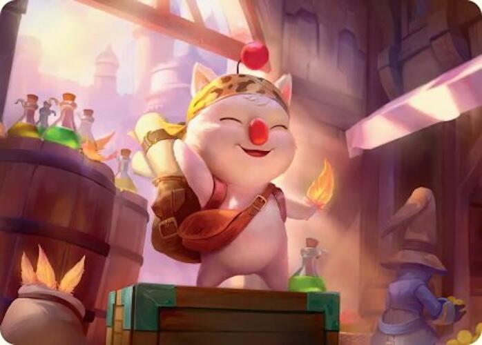 Stiltzkin, Moogle Merchant Art Card [FINAL FANTASY Art Series] MTG Single Magic: The Gathering | Red Claw Gaming