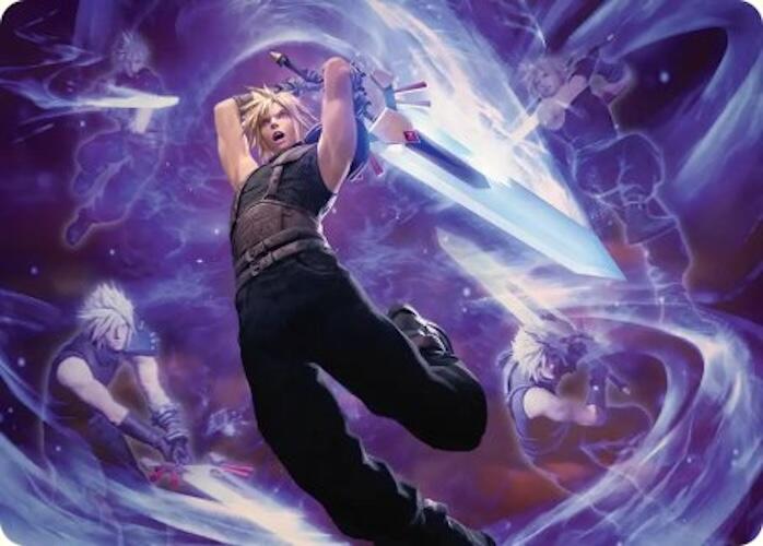 Cloud's Limit Break Art Card [FINAL FANTASY Art Series] MTG Single Magic: The Gathering | Red Claw Gaming