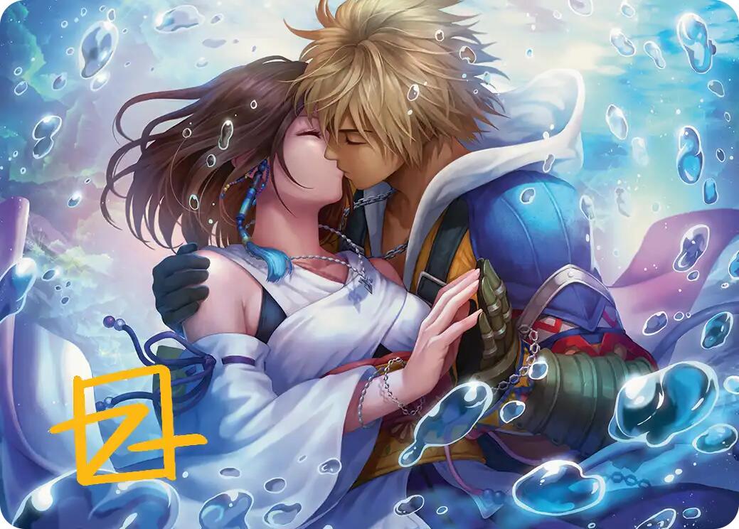Together Forever Art Card (Gold-Stamped Signature) [FINAL FANTASY Art Series] MTG Single Magic: The Gathering | Red Claw Gaming