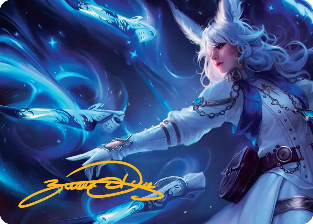 Sage's Nouliths Art Card (Gold-Stamped Signature) [FINAL FANTASY Art Series] MTG Single Magic: The Gathering | Red Claw Gaming