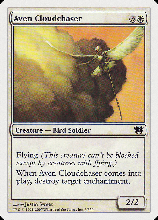 Aven Cloudchaser [Ninth Edition] MTG Single Magic: The Gathering | Red Claw Gaming