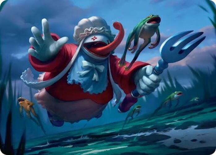 Quina, Qu Gourmet Art Card [FINAL FANTASY Art Series] MTG Single Magic: The Gathering | Red Claw Gaming