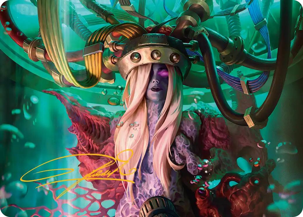 Jenova, Ancient Calamity Art Card (Gold-Stamped Signature) [FINAL FANT Red Claw Gaming Jenova, Ancient Calamity Art Card (Gold-Stamped Signature) [FINAL FANT Red Claw Gaming