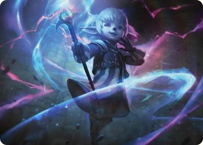 Shantotto, Tactician Magician Art Card [FINAL FANTASY Art Series] MTG Single Magic: The Gathering | Red Claw Gaming