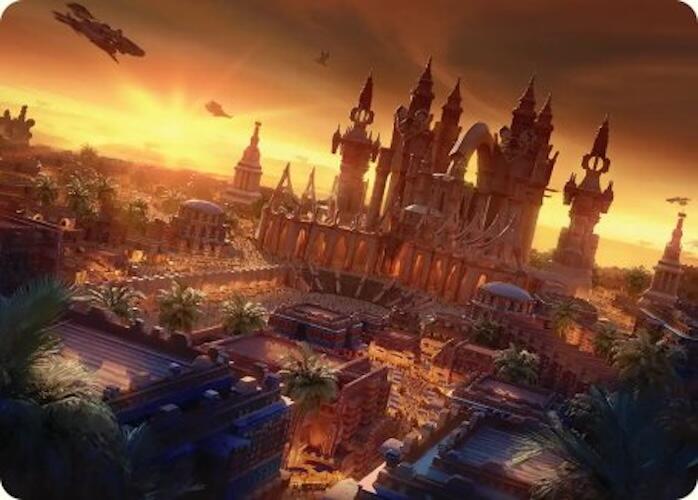 Rabanastre, Royal City Art Card [FINAL FANTASY Art Series] MTG Single Magic: The Gathering | Red Claw Gaming