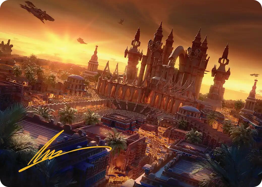 Rabanastre, Royal City Art Card (Gold-Stamped Signature) [FINAL FANTASY Art Series] MTG Single Magic: The Gathering | Red Claw Gaming