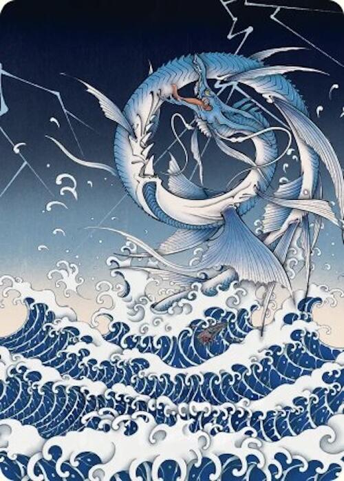 Summon: Leviathan Art Card [FINAL FANTASY Art Series] MTG Single Magic: The Gathering | Red Claw Gaming