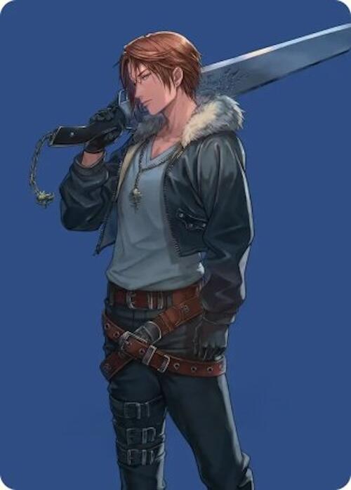 Squall, SeeD Mercenary Art Card [FINAL FANTASY Art Series] MTG Single Magic: The Gathering | Red Claw Gaming