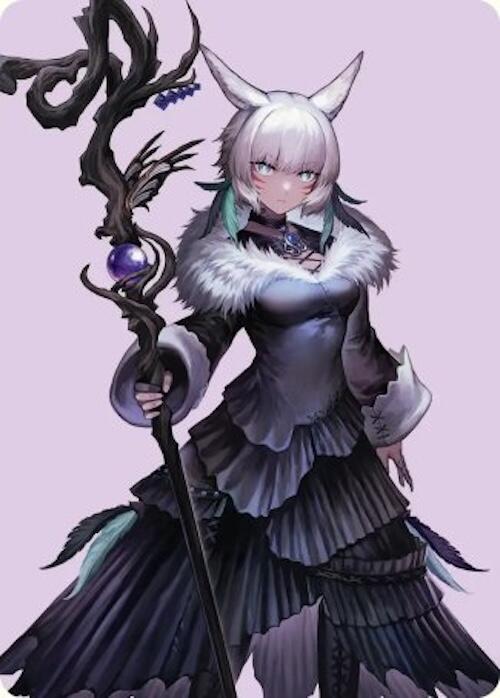 Y'shtola, Night's Blessed Art Card (53) [FINAL FANTASY Art Series] MTG Single Magic: The Gathering | Red Claw Gaming