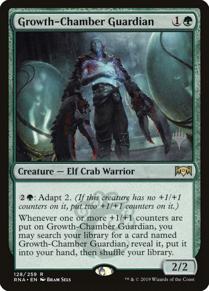 Growth-Chamber Guardian (Promo Pack) [Ravnica Allegiance Promos] MTG Single Magic: The Gathering | Red Claw Gaming