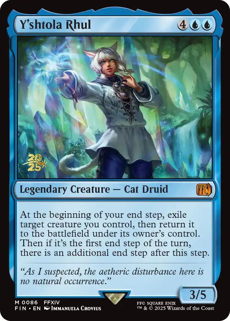 Y'shtola Rhul [FINAL FANTASY Prerelease Promo] MTG Single Magic: The Gathering | Red Claw Gaming