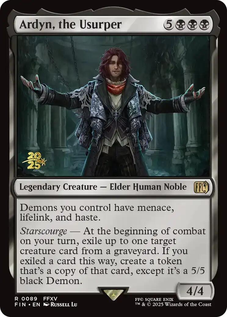 Ardyn, the Usurper [FINAL FANTASY Prerelease Promo] MTG Single Magic: The Gathering | Red Claw Gaming