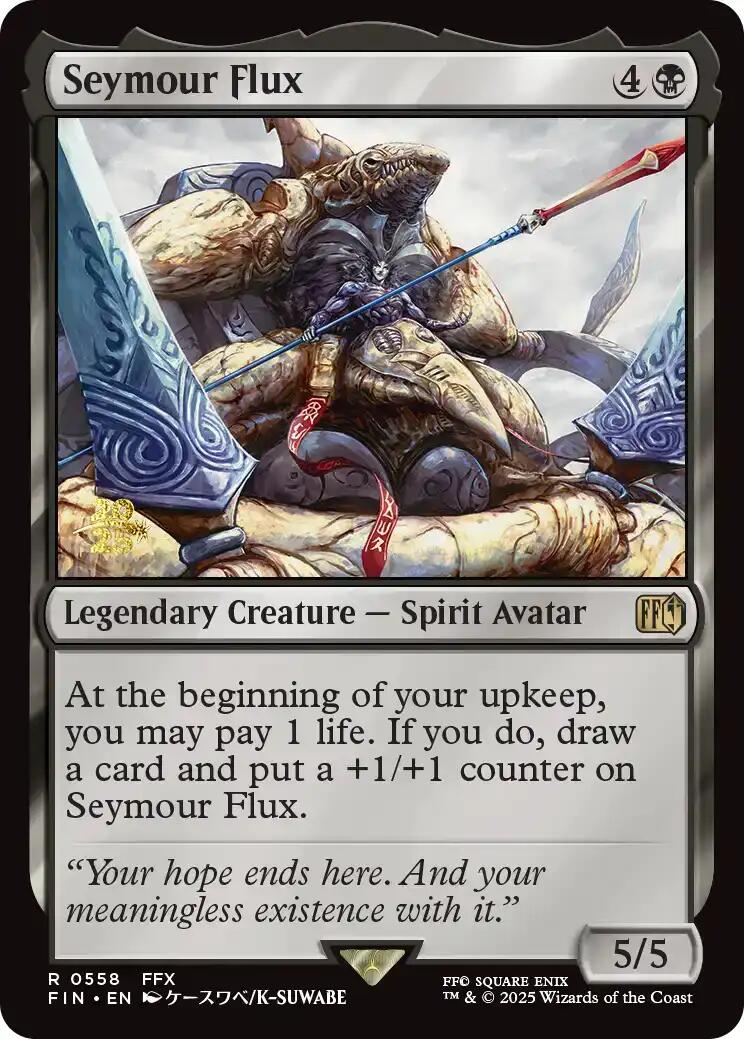 Seymour Flux [FINAL FANTASY Prerelease Promo] MTG Single Magic: The Gathering | Red Claw Gaming