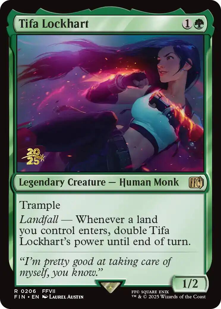 Tifa Lockhart [FINAL FANTASY Prerelease Promo] MTG Single Magic: The Gathering | Red Claw Gaming