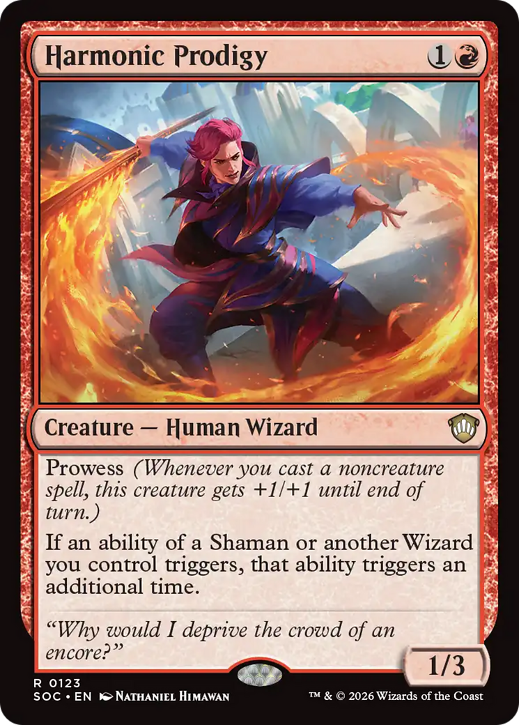Harmonic Prodigy [Secrets of Strixhaven Commander] MTG Single Magic: The Gathering | Red Claw Gaming