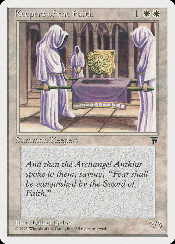 Keepers of the Faith [Chronicles] MTG Single Magic: The Gathering | Red Claw Gaming