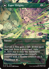 Esper Origins // Summon: Esper Maduin (Borderless) [FINAL FANTASY] MTG Single Magic: The Gathering | Red Claw Gaming