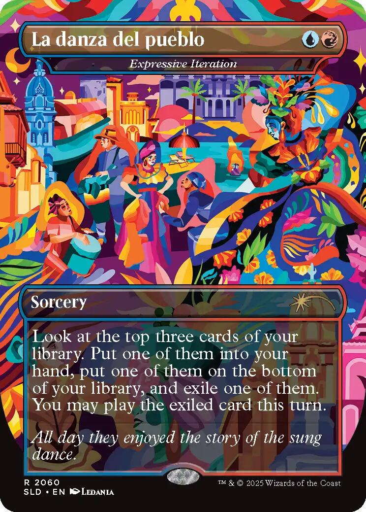 La danza del pueblo - Expressive Iteration [Secret Lair Drop Series] MTG Single Magic: The Gathering | Red Claw Gaming