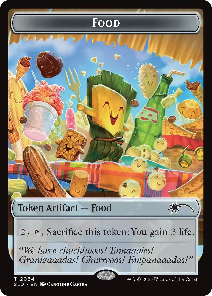 Food Token (2064) [Secret Lair Drop Series] MTG Single Magic: The Gathering | Red Claw Gaming