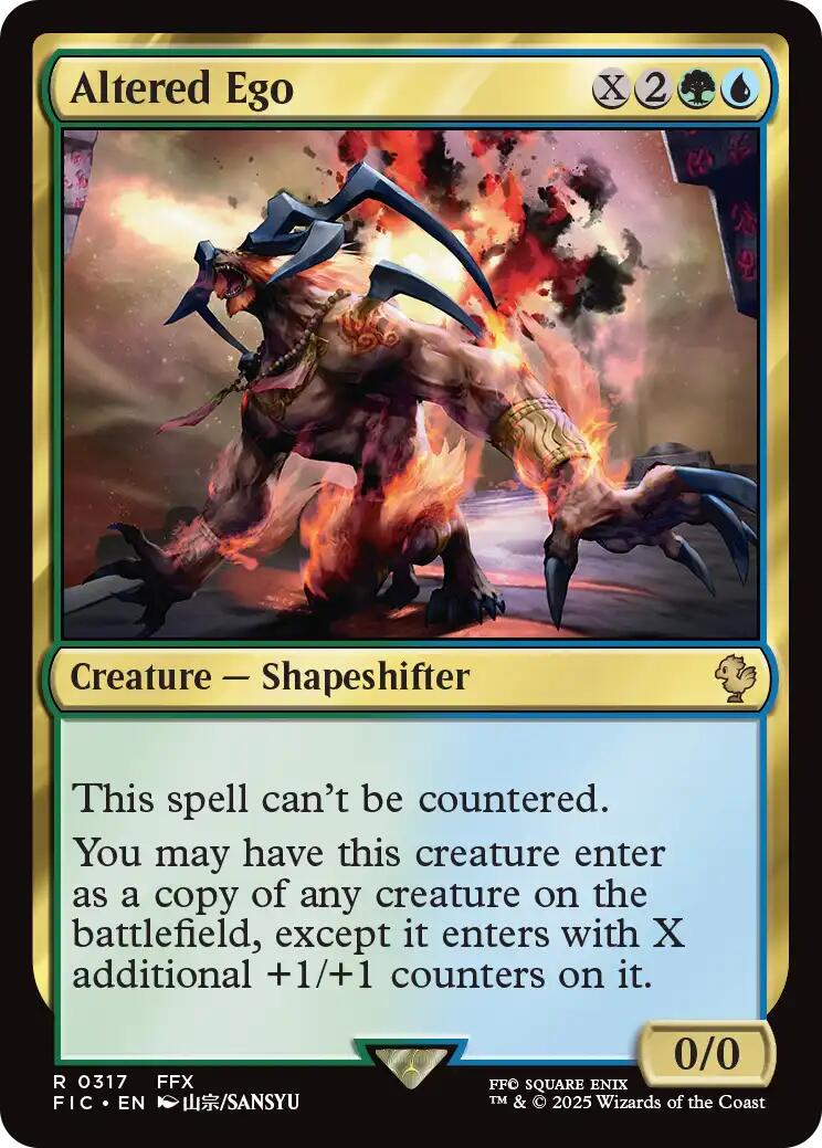 Altered Ego (Surge Foil) [FINAL FANTASY Commander] MTG Single Magic: The Gathering | Red Claw Gaming