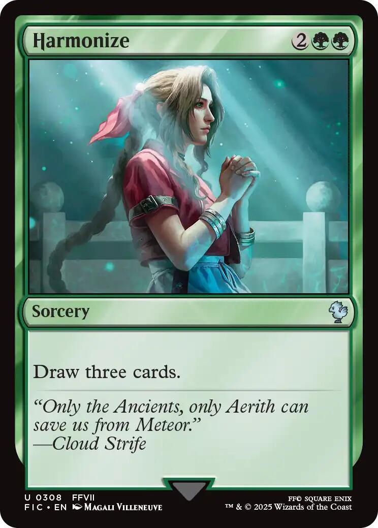 Harmonize (Surge Foil) [FINAL FANTASY Commander] MTG Single Magic: The Gathering | Red Claw Gaming