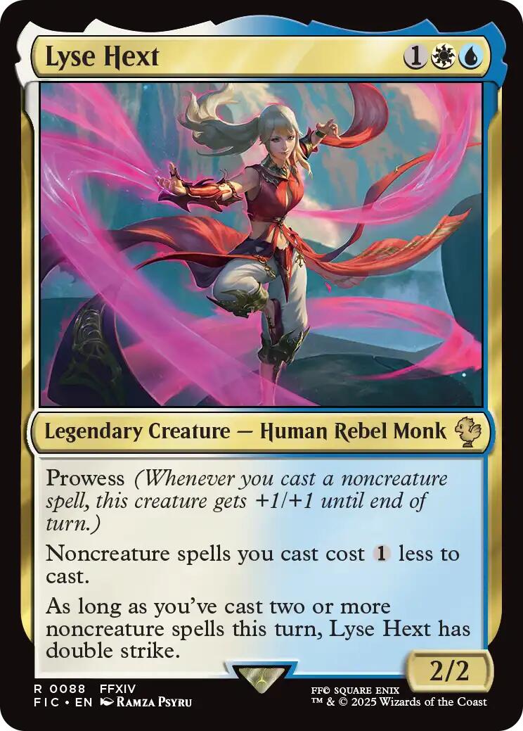 Lyse Hext (Surge Foil) [FINAL FANTASY Commander] MTG Single Magic: The Gathering | Red Claw Gaming