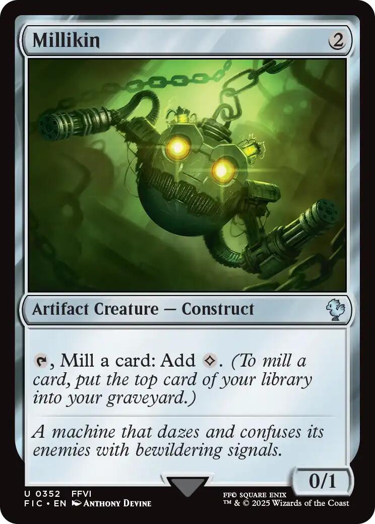 Millikin (Surge Foil) [FINAL FANTASY Commander] MTG Single Magic: The Gathering | Red Claw Gaming