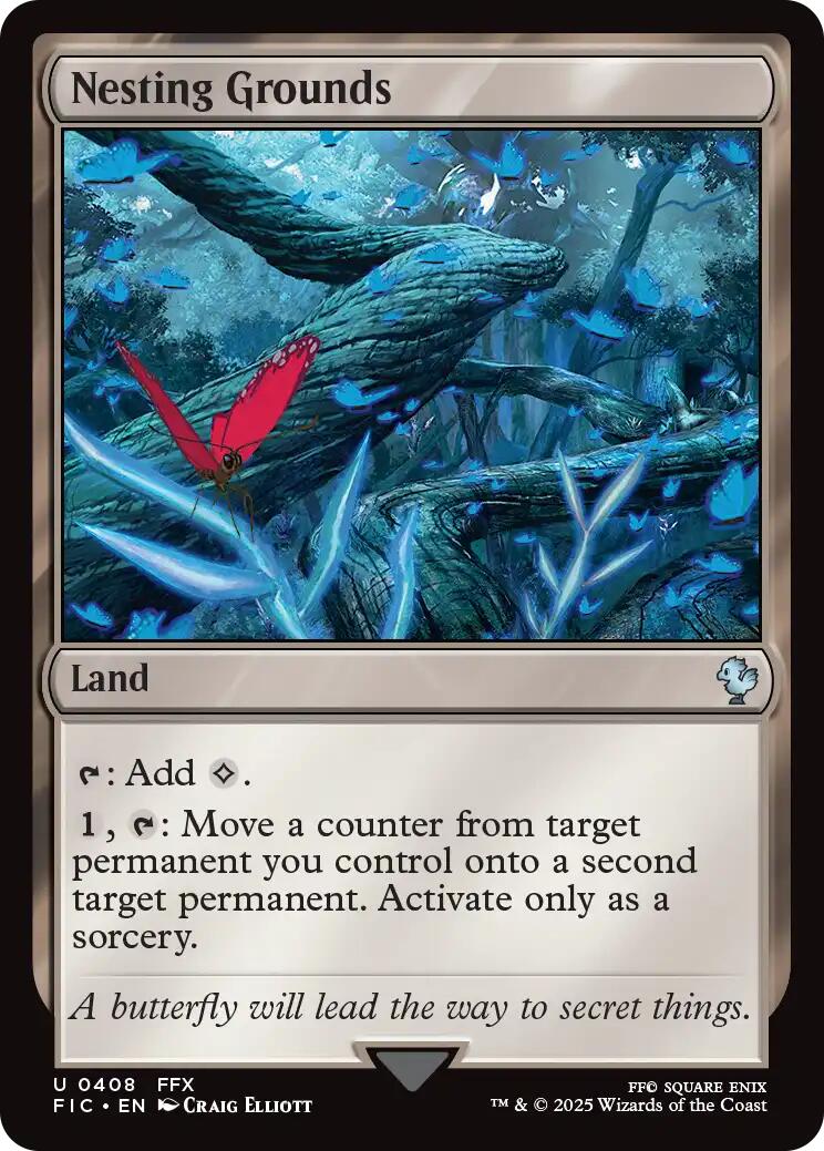 Nesting Grounds (Surge Foil) [FINAL FANTASY Commander] MTG Single Magic: The Gathering | Red Claw Gaming