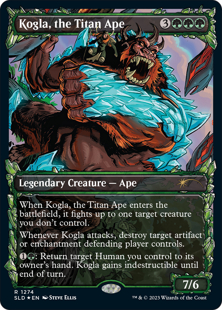 Kogla, the Titan Ape (Halo Foil) [Secret Lair Drop Series] MTG Single Magic: The Gathering | Red Claw Gaming
