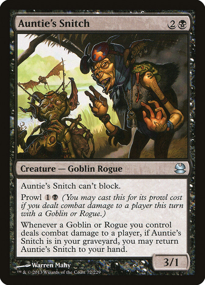 Auntie's Snitch [Modern Masters] MTG Single Magic: The Gathering | Red Claw Gaming