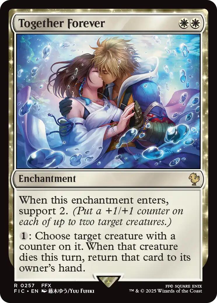 Together Forever (Surge Foil) [FINAL FANTASY Commander] MTG Single Magic: The Gathering | Red Claw Gaming