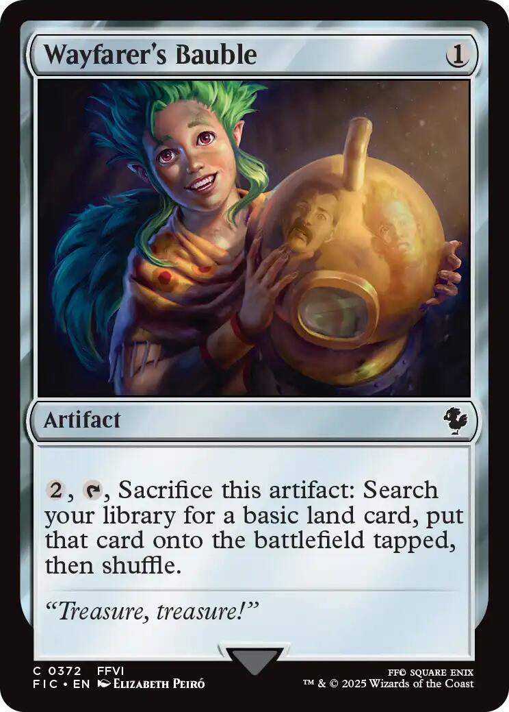 Wayfarer's Bauble (Surge Foil) [FINAL FANTASY Commander] MTG Single Magic: The Gathering | Red Claw Gaming