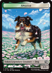 Angelo // Darkstar Double-Sided Token [FINAL FANTASY Tokens] MTG Single Magic: The Gathering | Red Claw Gaming