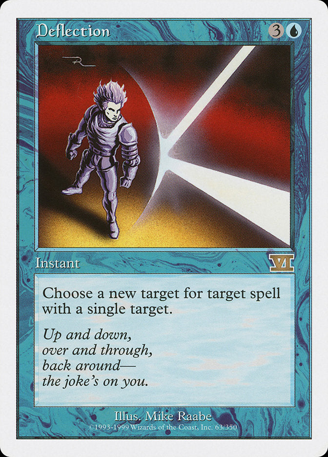 Deflection [Classic Sixth Edition] MTG Single Magic: The Gathering | Red Claw Gaming