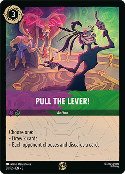 Pull the Lever! (31/P2) [Promo Cards] Lorcana Single Disney | Red Claw Gaming