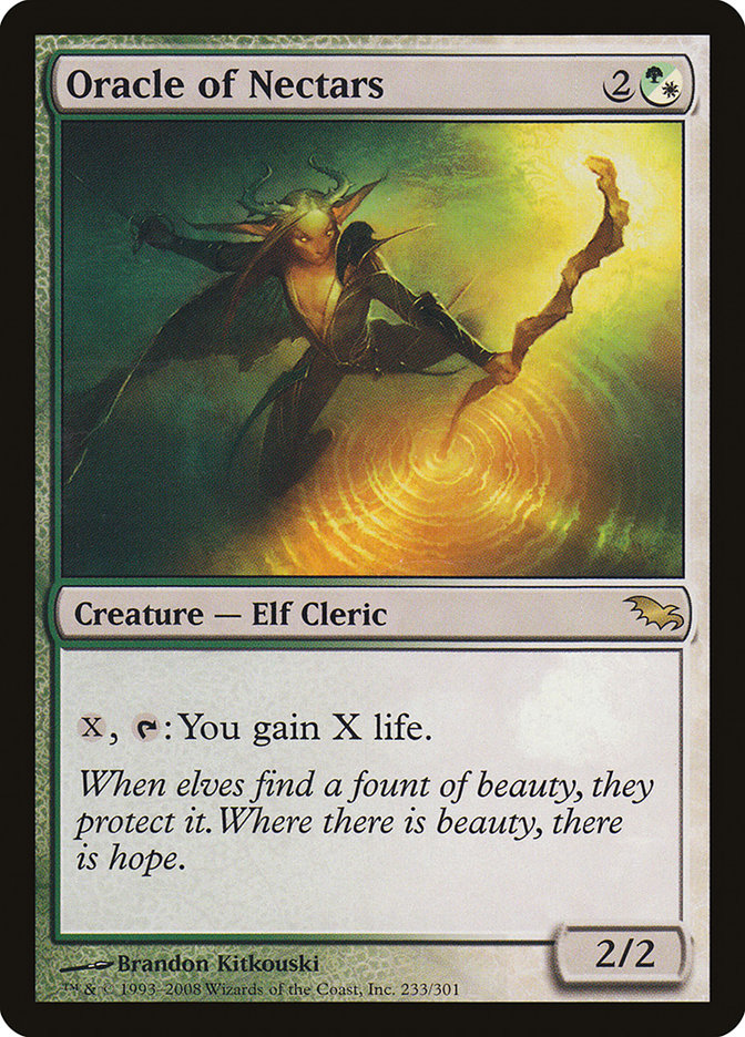 Oracle of Nectars [Shadowmoor] MTG Single Magic: The Gathering | Red Claw Gaming