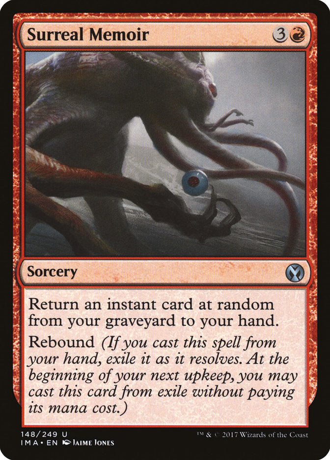 Surreal Memoir [Iconic Masters] MTG Single Magic: The Gathering | Red Claw Gaming