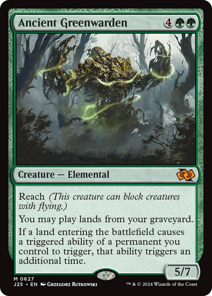 Ancient Greenwarden [Foundations Jumpstart] MTG Single Magic: The Gathering | Red Claw Gaming