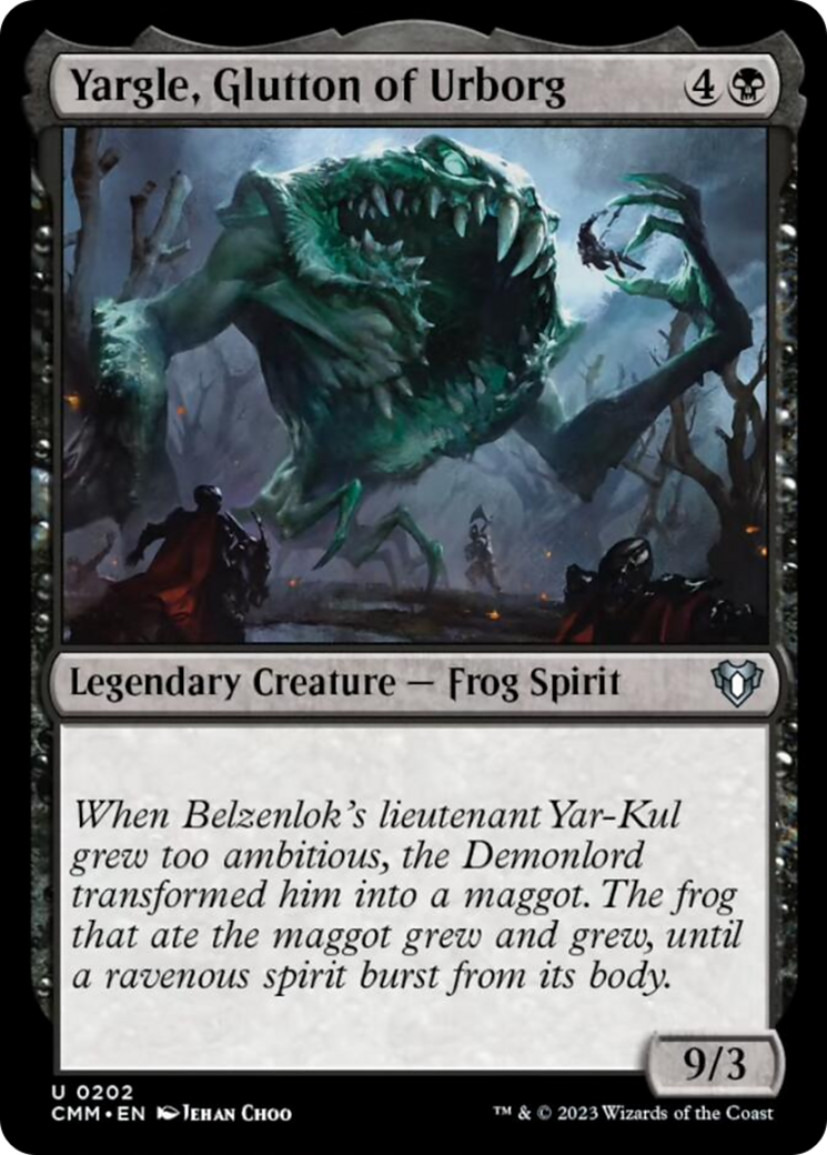 Yargle, Glutton of Urborg [Commander Masters] MTG Single Magic: The Gathering    | Red Claw Gaming