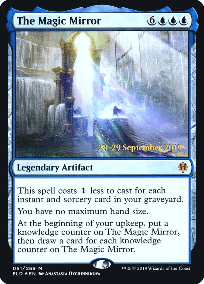 The Magic Mirror [Throne of Eldraine Prerelease Promos] MTG Single Magic: The Gathering | Red Claw Gaming