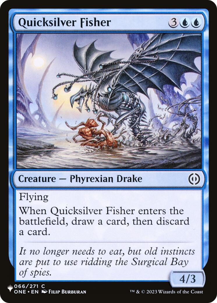Quicksilver Fisher [The List] MTG Single Magic: The Gathering | Red Claw Gaming