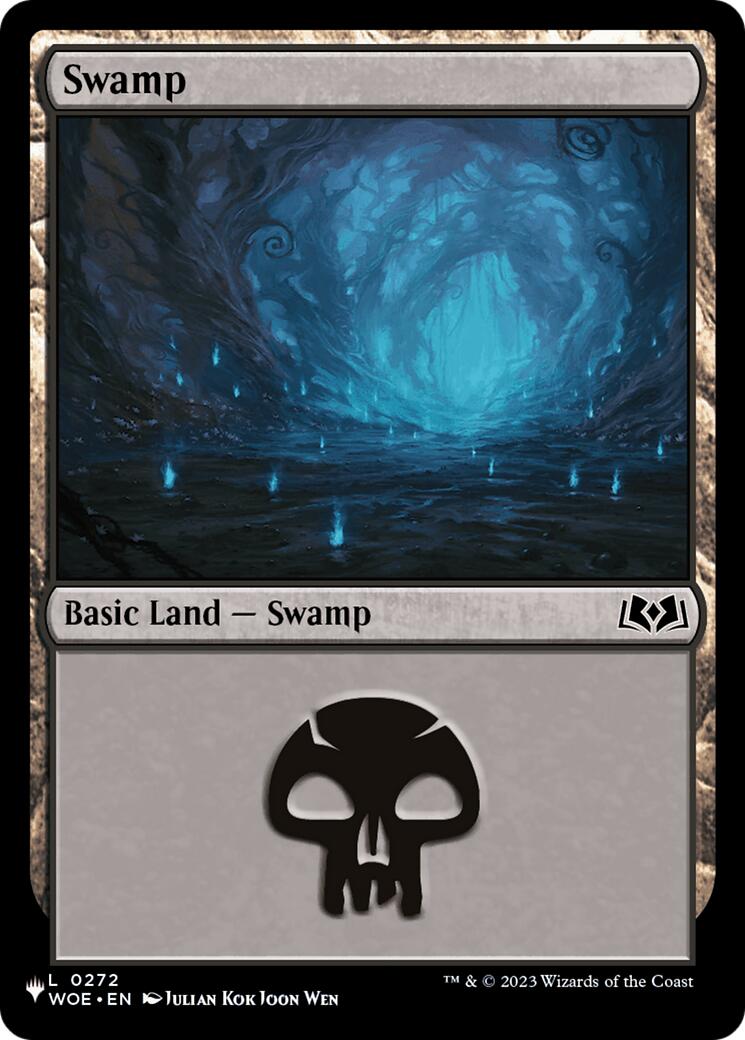 Swamp (0272) (WOE) [The List] MTG Single Magic: The Gathering | Red Claw Gaming