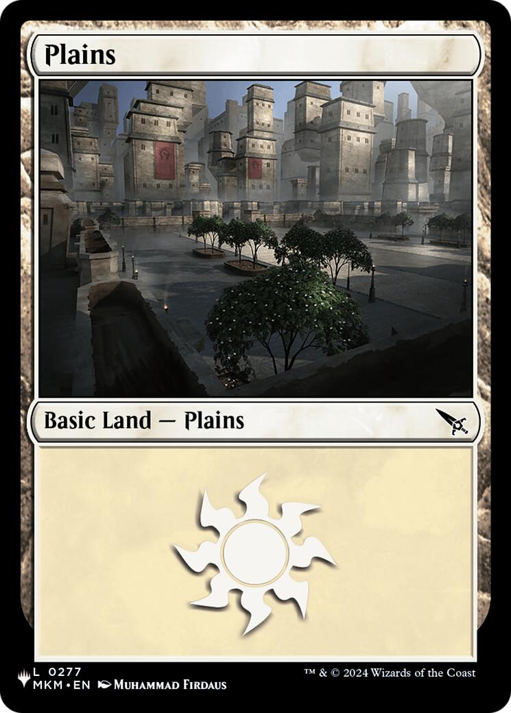 Plains (MKM) [The List] MTG Single Magic: The Gathering | Red Claw Gaming