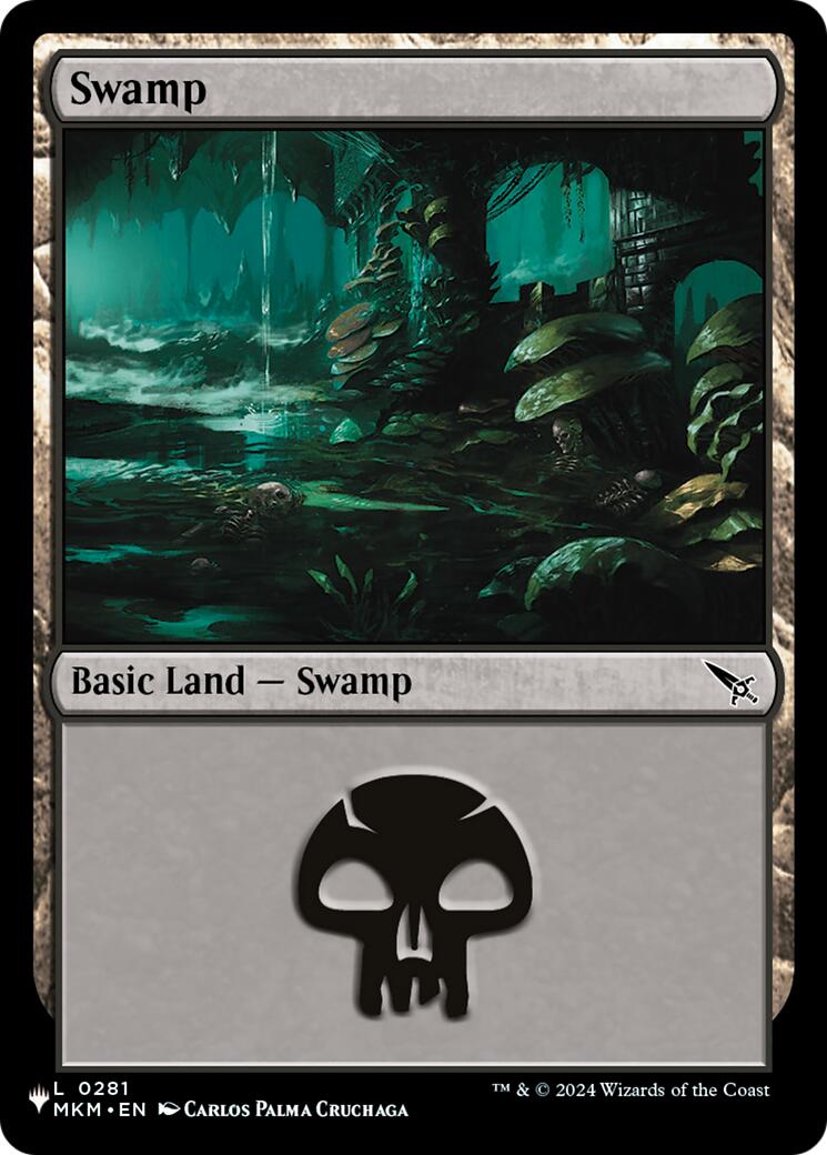 Swamp (MKM) [The List] MTG Single Magic: The Gathering | Red Claw Gaming