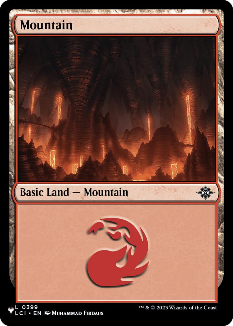 Mountain (LCI) [The List] MTG Single Magic: The Gathering | Red Claw Gaming
