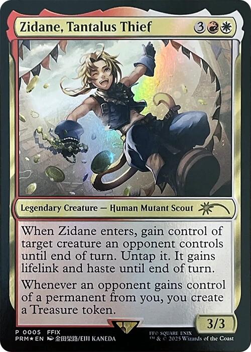 Zidane, Tantalus Thief [Wizards Play Network 2025] | Red Claw Gaming