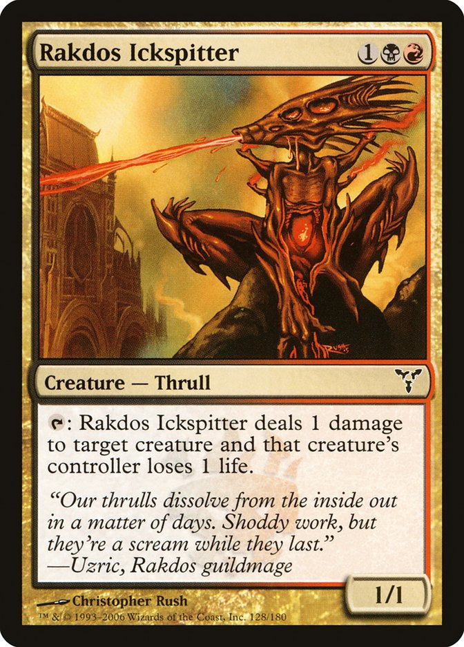 Rakdos Ickspitter [Dissension] MTG Single Magic: The Gathering | Red Claw Gaming
